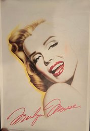 1984 Art Poster Print  Marilyn Monroe Designed By Harumi Yamaguchi Verkerke Art Print Holland ( READ DESC)