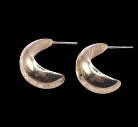 Vintage Sterling Silver Vermeil Earrings