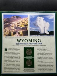 Wyoming Yellowstone National Park State Quarters