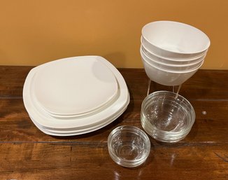 15 Pc. Dish And Prep Bowl Set - TStudio China And Duralex