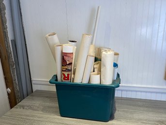 Bin Lot Of Posters