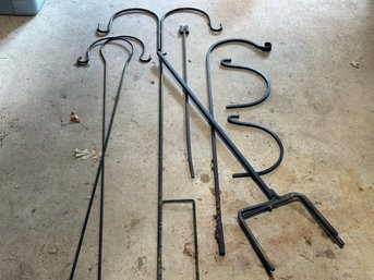 An Assortment Of Shepherd's Hooks