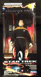 1994 Playmates Star Trek Generations Movie Edition Lieutenant Commander Data Action Figure New In Package