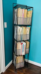 Metal Rack For Magazines Or Sheet Music