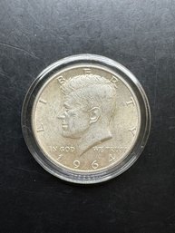 1964 Kennedy 90 Silver Half Dollar