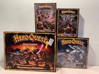 'hero Quest' - Roleplaying Board Game.