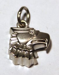 Sterling Silver 'CAMERON' Designer Eagle Head Pendant