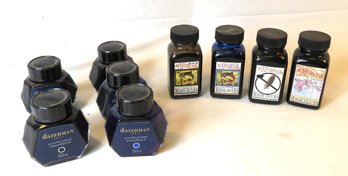 Waterman & Noodlers Fountain Pen Ink In Bottles