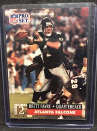 1991 Pro Set Brett Favre Rookie Card - M