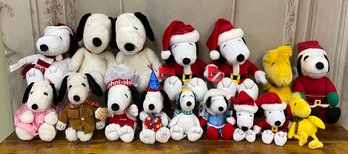 Lot Of Snoopy And Woodstock Stuffed Animals #5