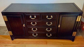 Chinese Black Mahogany Sideboard