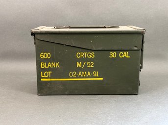 Vintage Military Ammo Can