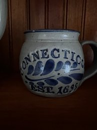 Commemorative Connecticut Est. 1636 Stoneware Mug