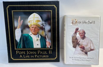 Pope John Paul II Book And VHS Tapes