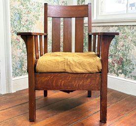 An Early 20th Century Century Morris Chair By Lifetime Furniture Of Grand Rapids