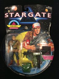 1994 Hasbro Stargate Daneil Archaeologist Action Figure With Artifact New In Package