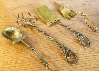 Art Brass Serving Implements