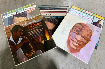 23 Vintage Vinyl Albums ~ Crooners & More ~ Frank Sinatra, Tony Bennett, Dean Martin & More