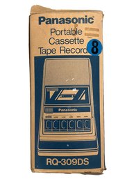 Panasonic Portable Cassette Tape Recorder RQ-309DS
