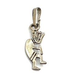 Vintage Sterling Silver Kokopelli Pendant