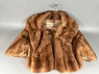 Authentic Genuine Vintage Turansky Hartford CT Red Fox Fur Jacket