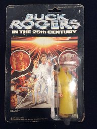 Vintage 1979 Mego Buck Rogers 25th Century DRACO Action Figure New In Package