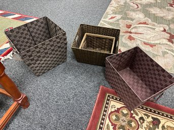 Group Of 6 Storage Baskets