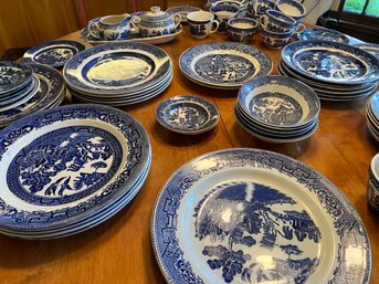 Huge Collection Of Blue Williw China - England /japan