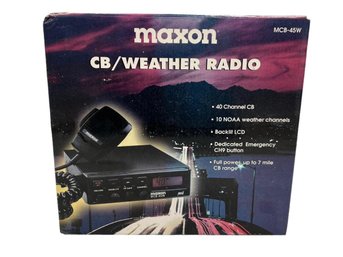 Maxon CB/Weather Radio MCB-45V