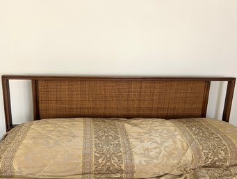 Genuine Vintage Mid Century Modern Teak Headboard Full Size