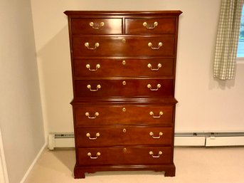 Thomasville Mahogany Chest On Chest