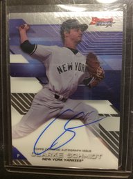 2017 Bowman's Best Clarke Schmidt Autograph Card - M