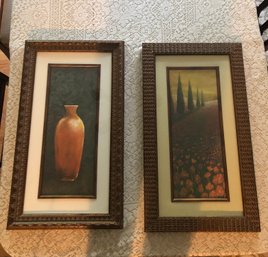 Complimentary Prints With Beautiful Earth Tone Colors