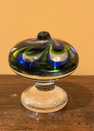 Ann Warff Kosta Boda Jewel #7 Art Glass Paperweight