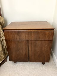 Mid Century John Stuart Walnut Nightstand (1 Of 2)