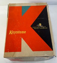 Keystone Movie Camera In Original Box