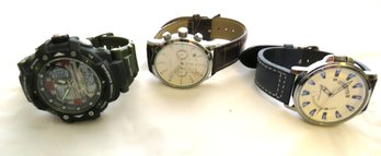 Lot Of 4 Watches Gallant Armitron And Lige