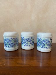 Floral Canisters