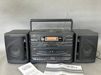 JVC Stereo Boom Box, Sounds Great!