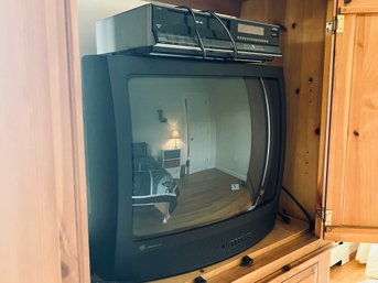 GE Tube TV And VCR