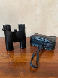 Pair Of Binoculars With Case