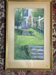 AN ALICE HALL WATERCOLOR PAINTING