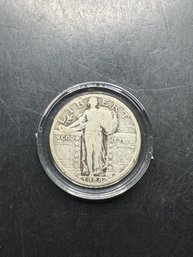 1928 Silver Standing Liberty Quarter