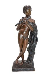 Vintage Art Nouveau Bronze Sculpture