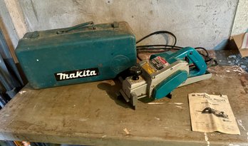 Makita - Model 1100 - Power Planer - Tested Working