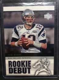 2005 Upper Deck Rookie Debut Tom Brady - M