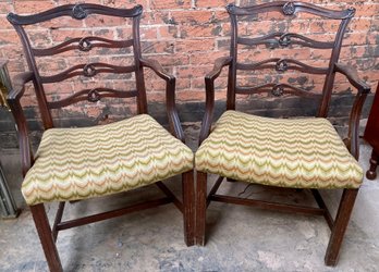 Pair Of Vintage Side Chairs