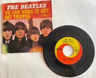 THE BEATLES 45 - We Can Work It Out - Day Tripper - Original Sleeve