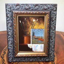 Very Nice DAVID BERGER Oil On Board Painting - Paid $475 In April 2009 - Very Pretty Piece In Beautiful Frame