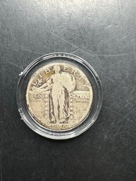 1928-D Silver Standing Liberty Quarter